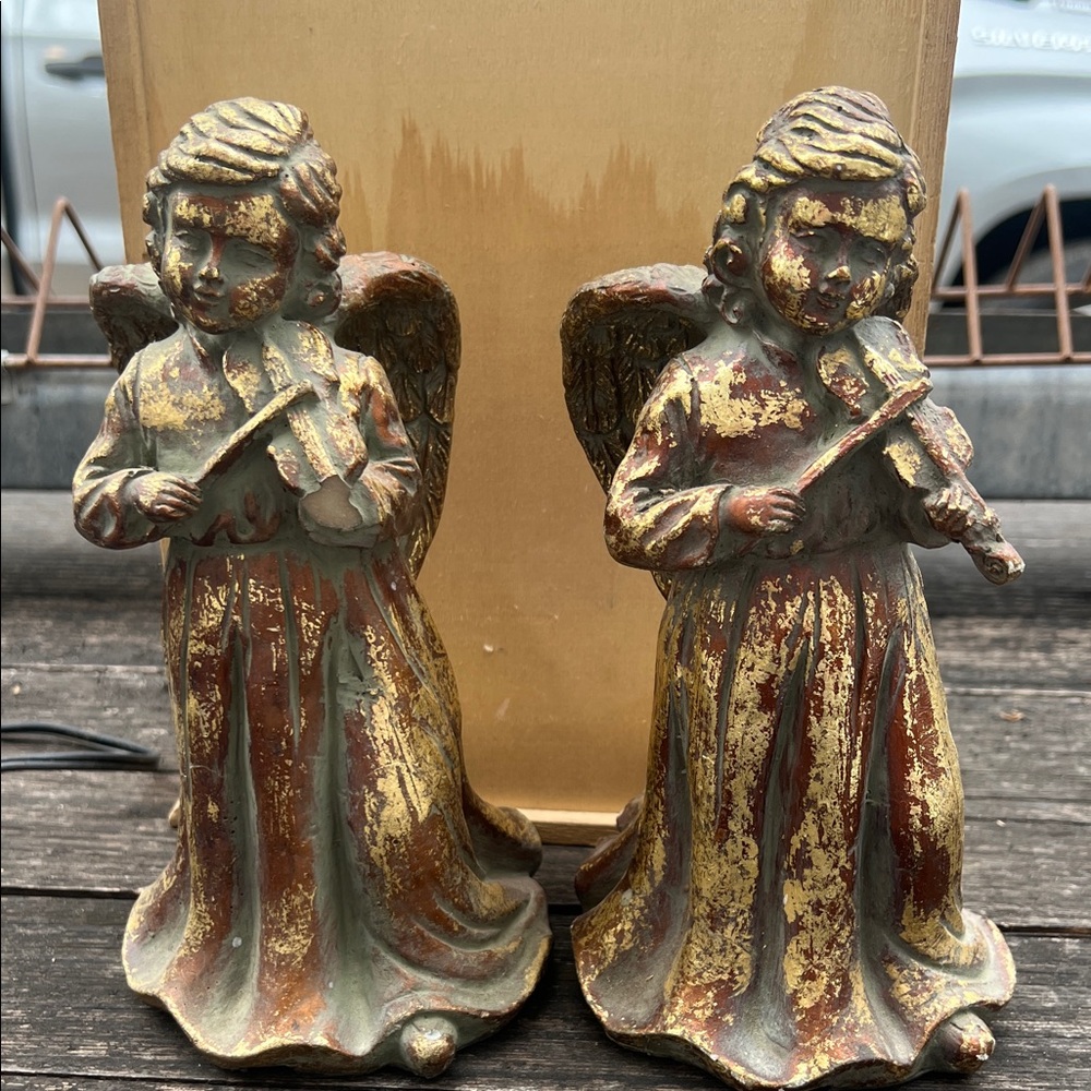 Vintage Style Angel Figurines